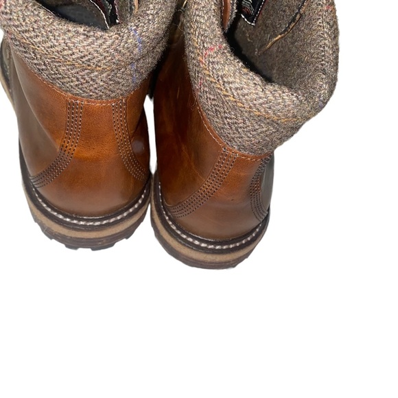 Men Woolrich woodWright brown leather boots size 10.5 - Picture 2 of 8